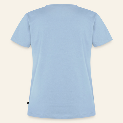 IMKERIN Code Königin T-Shirt in Hellblau – Rückseite ohne Druck