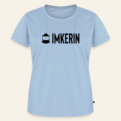IMKERIN Code Prime T-Shirt in Hellblau – Vorderseite