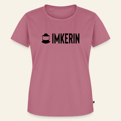 IMKERIN Code Prime T-Shirt in Mauve – Vorderseite