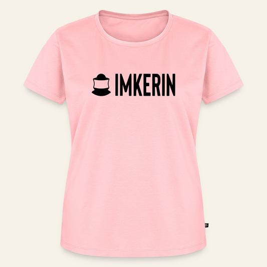 IMKERIN Code Prime T-Shirt in Rosé – Vorderseite