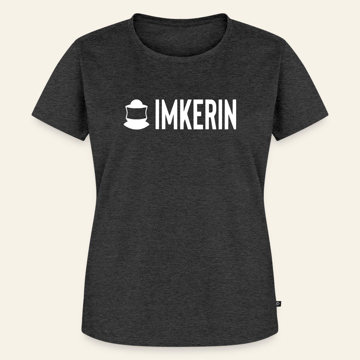 IMKERIN Code Prime T-Shirt in Anthrazit – Vorderseite