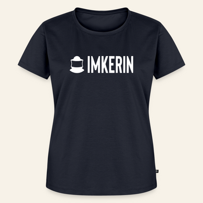IMKERIN Code Prime T-Shirt in Dunkelblau – Vorderseite