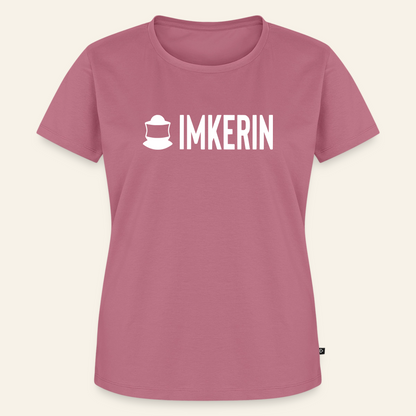 IMKERIN Code Prime T-Shirt in Mauve – Vorderseite