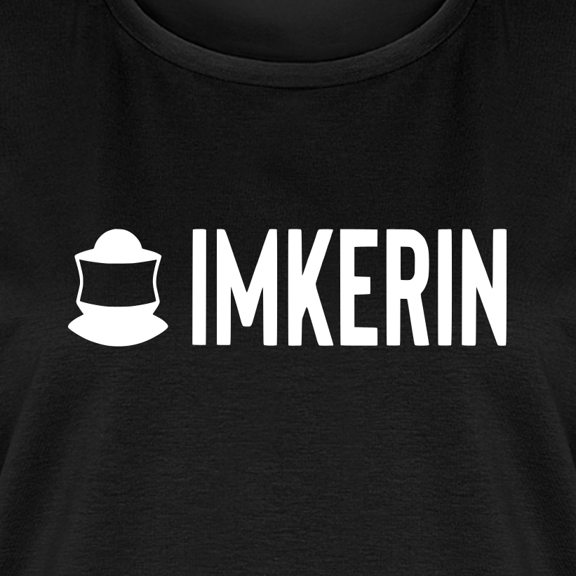 IMKERIN Code Prime T-Shirt in Schwarz – Druck im Detail