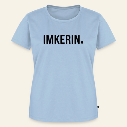 IMKERIN Dot Stark T-Shirt in Hellblau – Vorderseite