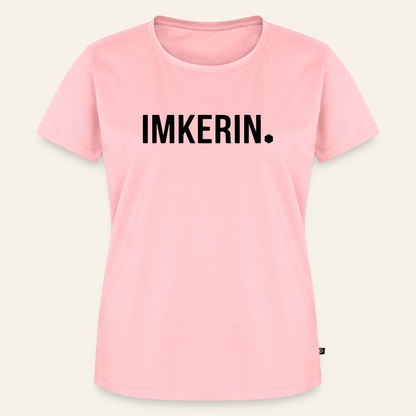 IMKERIN Dot Stark T-Shirt in Rosé – Vorderseite