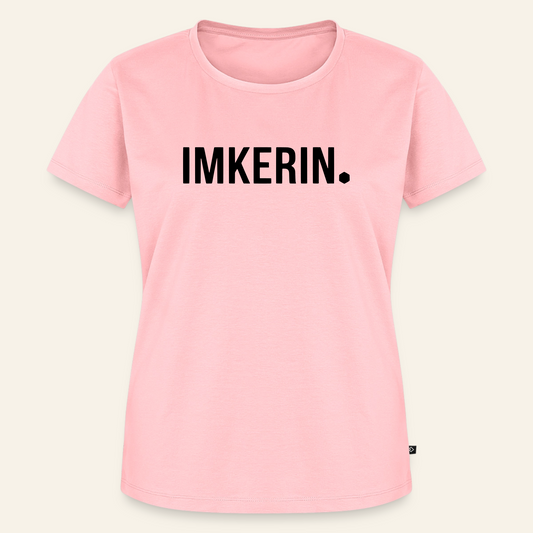 IMKERIN Dot Stark T-Shirt in Rosé – Vorderseite