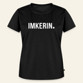 IMKERIN Dot Stark T-Shirt in Schwarz – Vorderseite