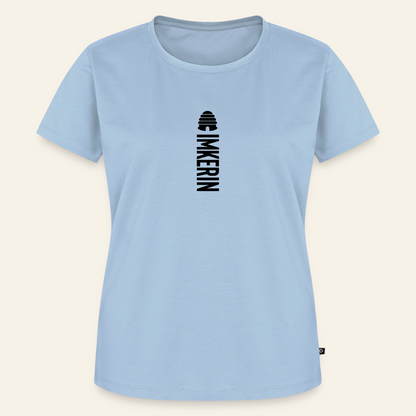 IMKERIN Hive Alpha T-Shirt in Hellblau – Vorderseite