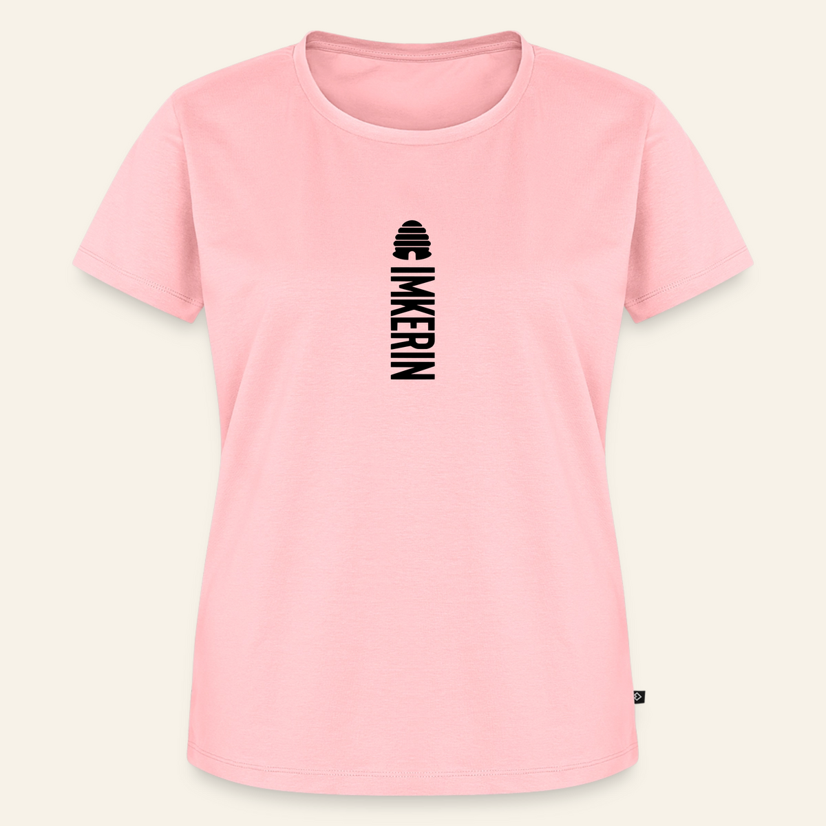 IMKERIN Hive Alpha T-Shirt in Rosé – Vorderseite
