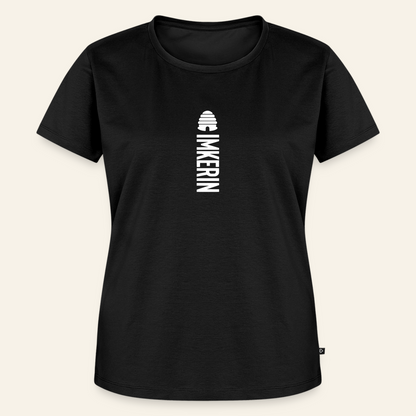 IMKERIN Hive Alpha T-Shirt in Schwarz – Vorderseite