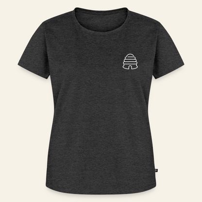 IMKERIN Hive Bravo T-Shirt in Anthrazit – Vorderseite