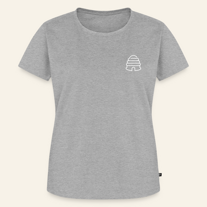 IMKERIN Hive Bravo T-Shirt in Grau – Vorderseite