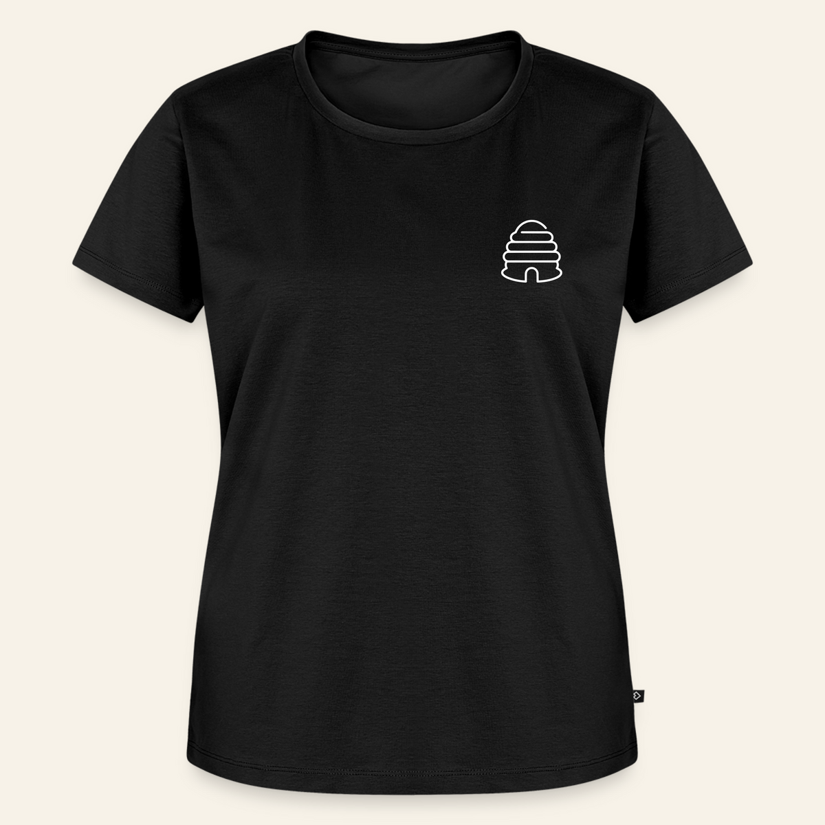 IMKERIN Hive Bravo T-Shirt in Schwarz – Vorderseite