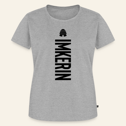 IMKERIN Hive Charlie T-Shirt in Grau – Vorderseite