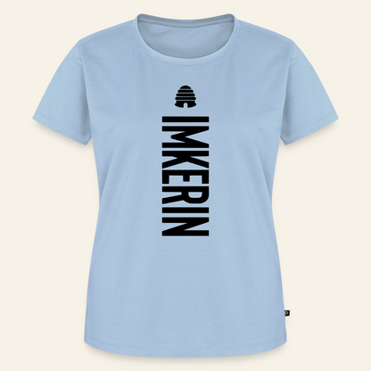 IMKERIN Hive Charlie T-Shirt in Hellblau – Vorderseite