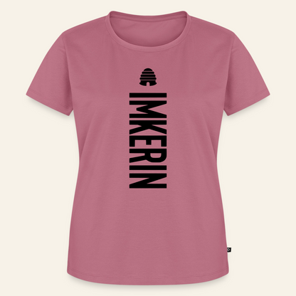 IMKERIN Hive Charlie T-Shirt in Mauve – Vorderseite