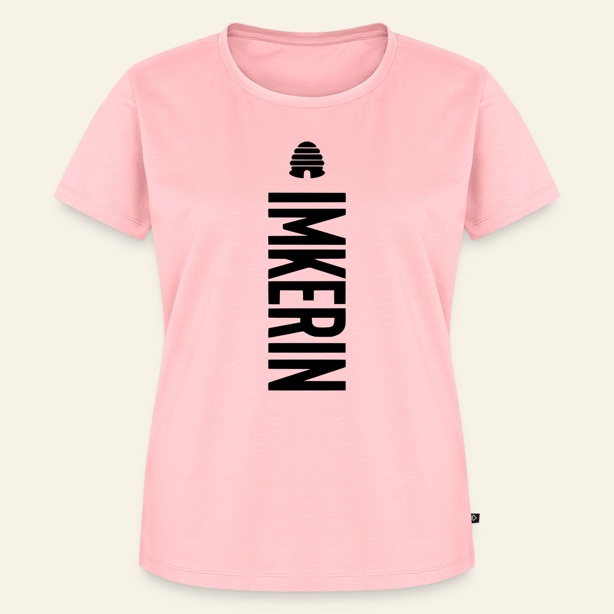 IMKERIN Hive Charlie T-Shirt in Rosé – Vorderseite