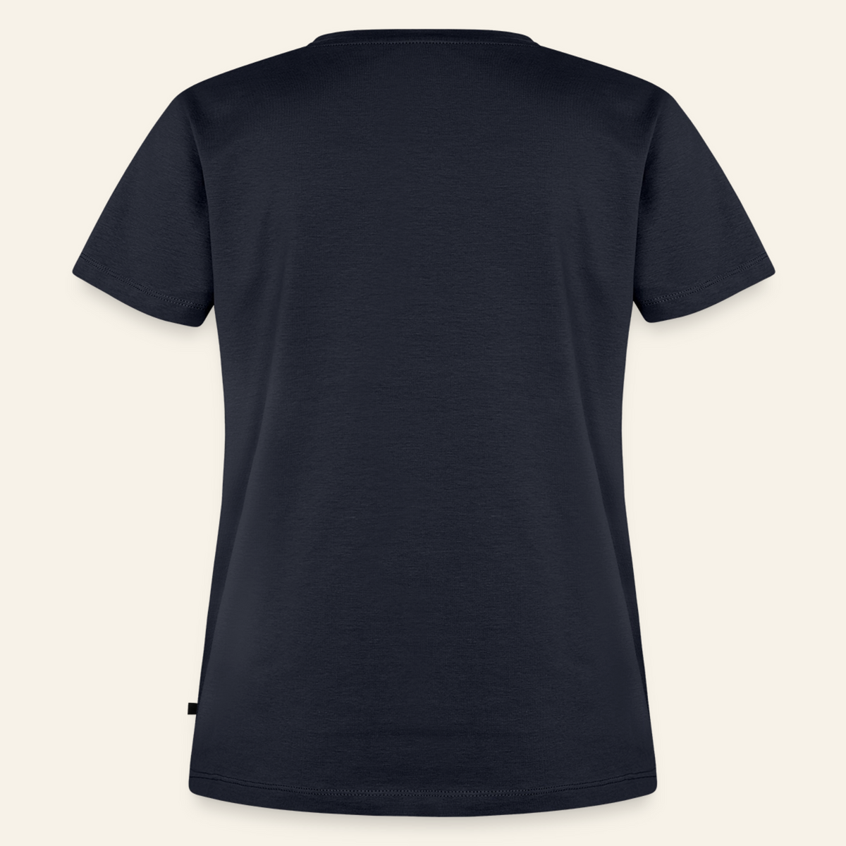 IMKERIN Hive Charlie T-Shirt in Dunkelblau – Rückseite ohne Druck