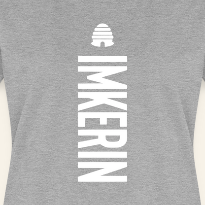 IMKERIN Hive Charlie T-Shirt in Grau – Druck im Detail