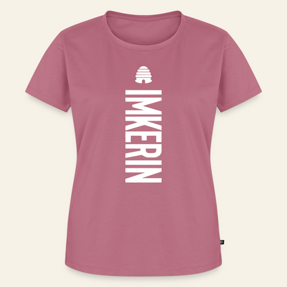 IMKERIN Hive Charlie T-Shirt in Mauve – Vorderseite