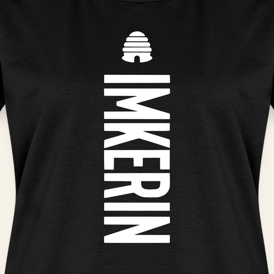 IMKERIN Hive Charlie T-Shirt in Schwarz – Druck im Detail