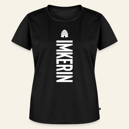 IMKERIN Hive Charlie T-Shirt in Schwarz – Vorderseite