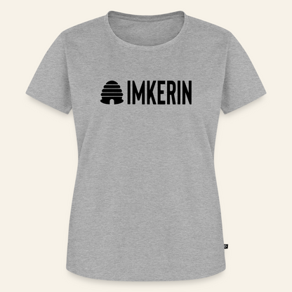 IMKERIN Hive Prime T-Shirt in Grau – Vorderseite