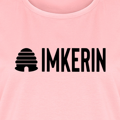 IMKERIN Hive Prime T-Shirt in Rosé – Druck im Detail