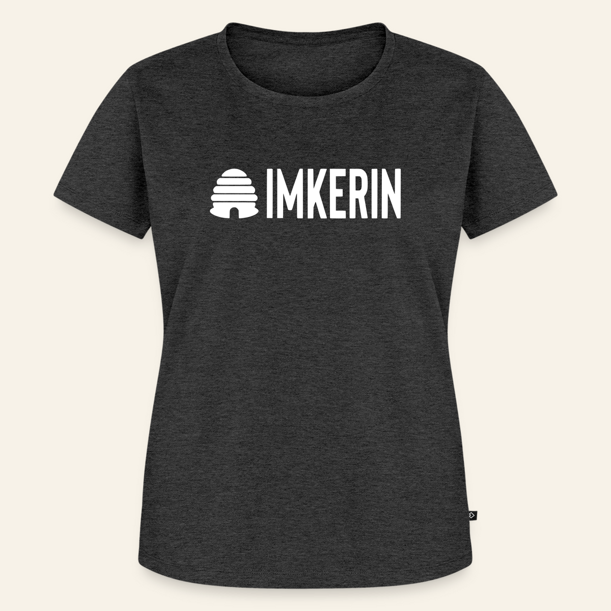 IMKERIN Hive Prime T-Shirt in Anthrazit – Vorderseite