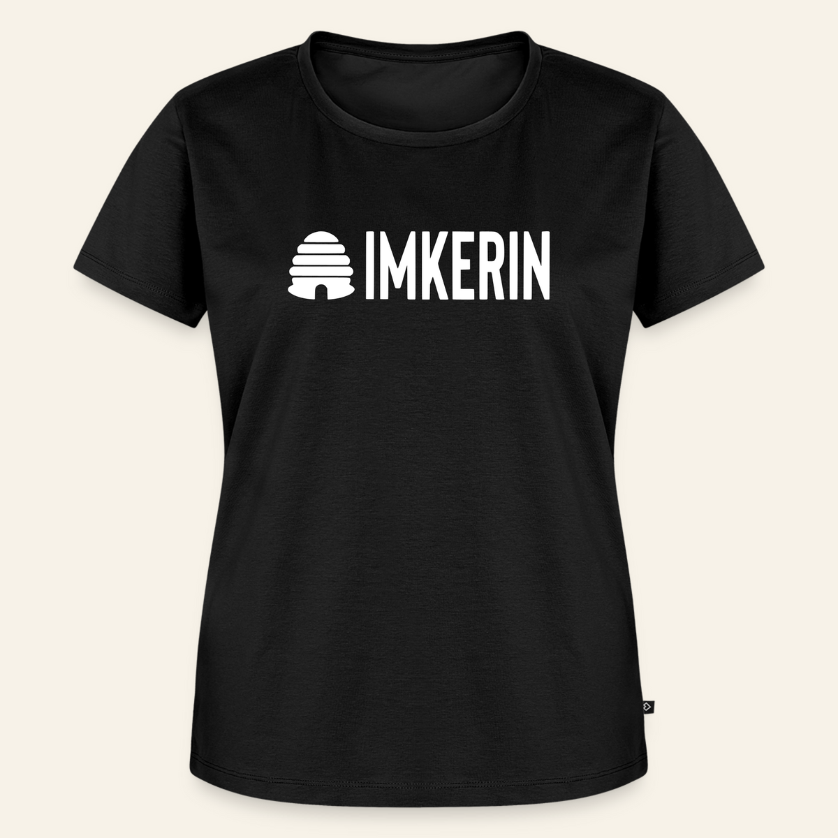 IMKERIN Hive Prime T-Shirt in Schwarz – Vorderseite
