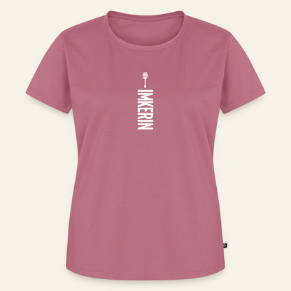 IMKERIN Honig Alpha T-Shirt in Mauve – Vorderseite