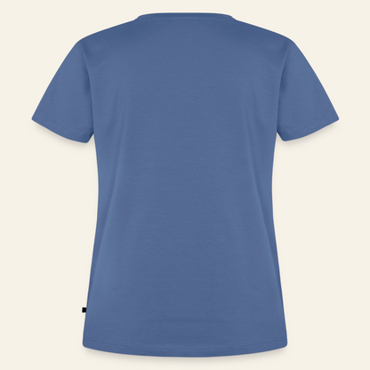 IMKERIN Honig Alpha T-Shirt in Steinblau – Rückseite ohne Druck