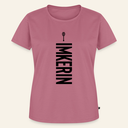 IMKERIN Honig Charlie T-Shirt in Mauve – Vorderseite