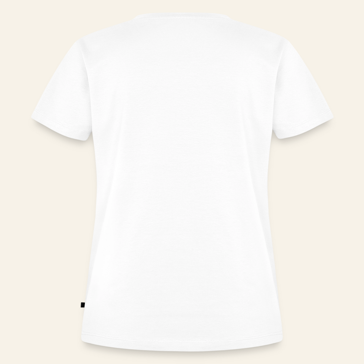 IMKERIN Honig Charlie T-Shirt in Weiß – Rückseite ohne Druck