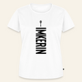 IMKERIN Honig Charlie T-Shirt in Weiß – Vorderseite
