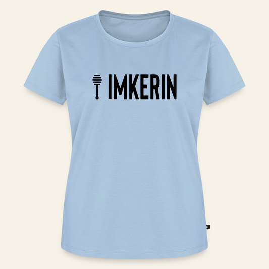 IMKERIN Honig Prime T-Shirt in Hellblau – Vorderseite