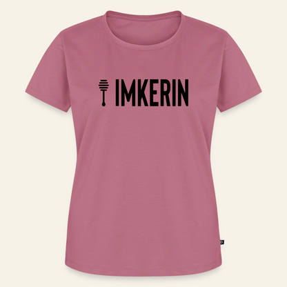 IMKERIN Honig Prime T-Shirt in Mauve – Vorderseite