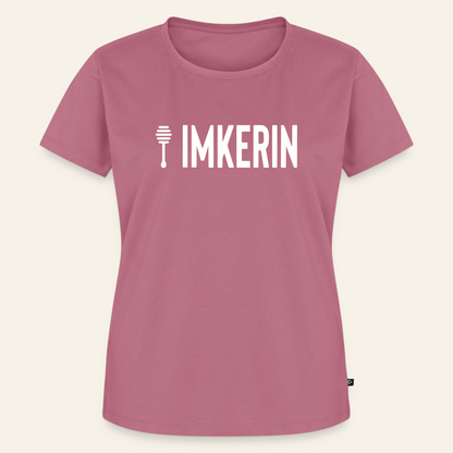 IMKERIN Honig Prime T-Shirt in Mauve – Vorderseite