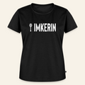 IMKERIN Honig Prime T-Shirt in Schwarz – Vorderseite