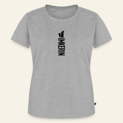 IMKERIN Smoker Alpha T-Shirt in Grau – Vorderseite