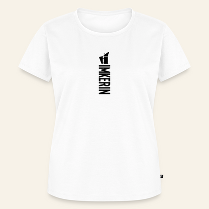 IMKERIN Smoker Alpha T-Shirt in Weiß – Vorderseite