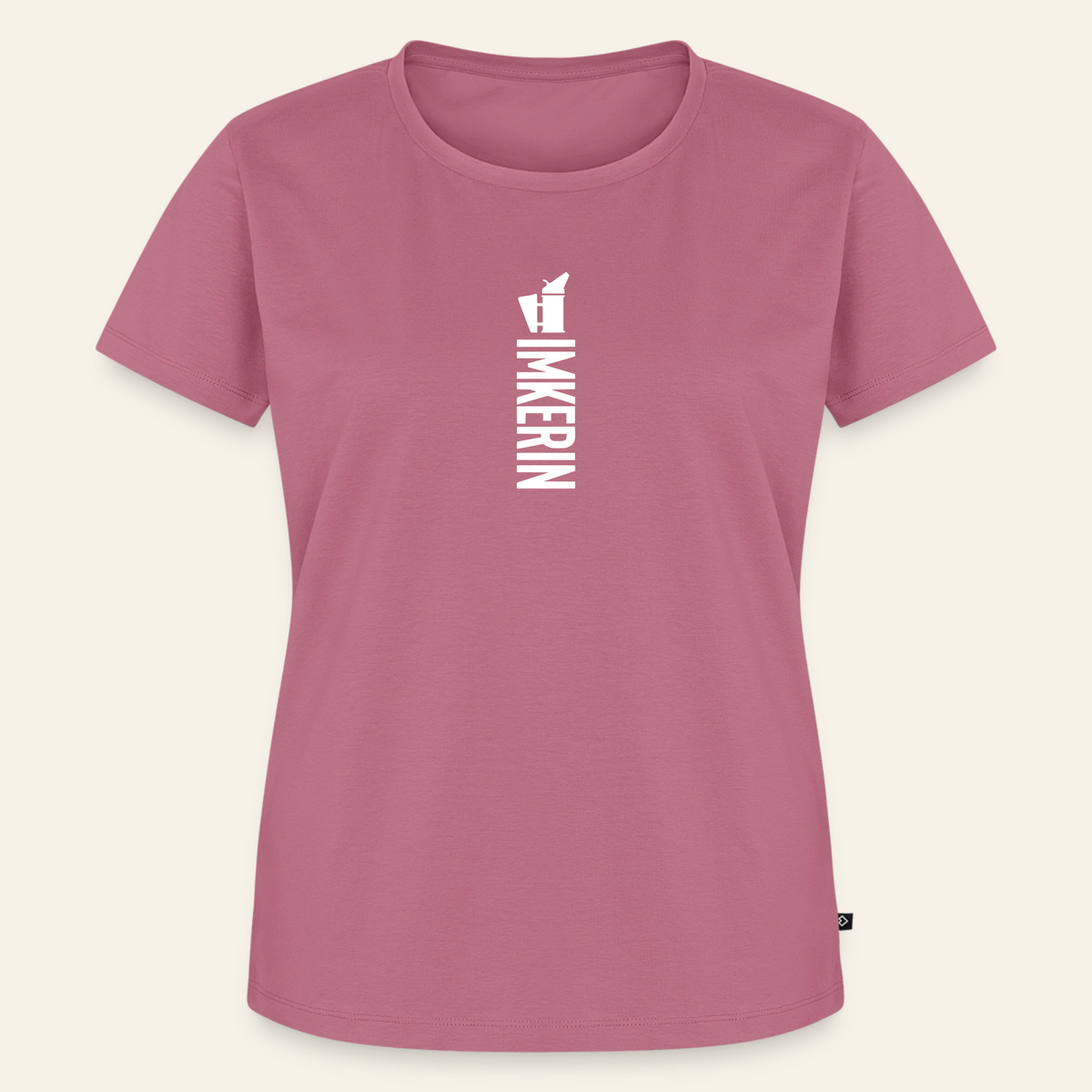 IMKERIN Smoker Alpha T-Shirt in Mauve – Vorderseite