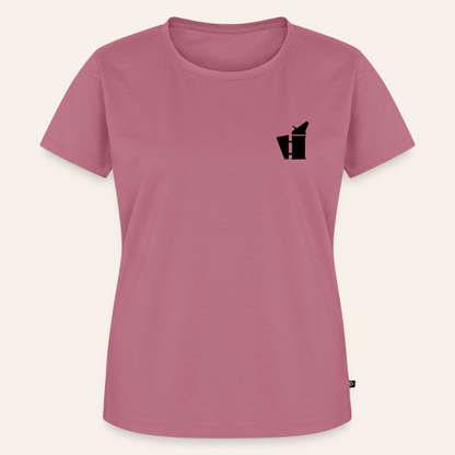 IMKERIN Smoker Bravo T-Shirt in Mauve – Vorderseite