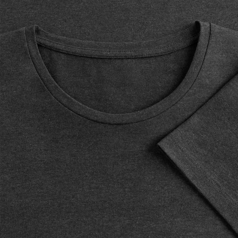 IMKERIN Smoker Bravo T-Shirt in Anthrazit – Stoff im Detail