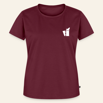 IMKERIN Smoker Bravo T-Shirt in Bordeaux – Vorderseite