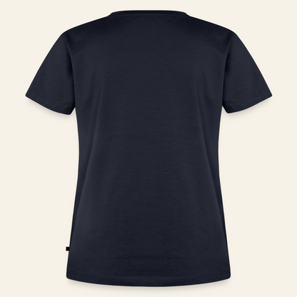 IMKERIN Smoker Bravo T-Shirt in Dunkelblau – Rückseite ohne Druck