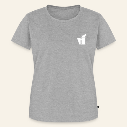 IMKERIN Smoker Bravo T-Shirt in Grau – Vorderseite