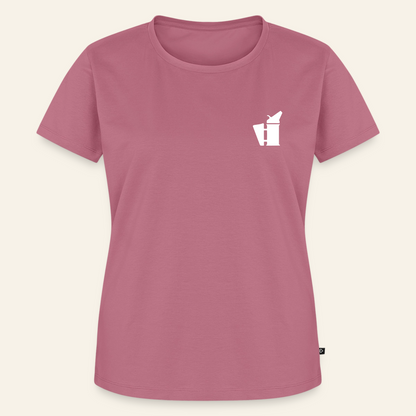 IMKERIN Smoker Bravo T-Shirt in Mauve – Vorderseite