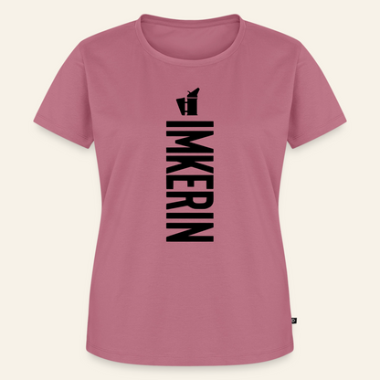 IMKERIN Smoker Charlie T-Shirt in Mauve – Vorderseite